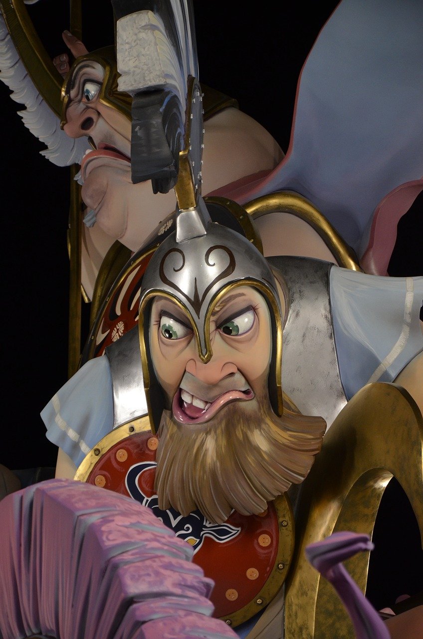 Fallas de Valencia hombre