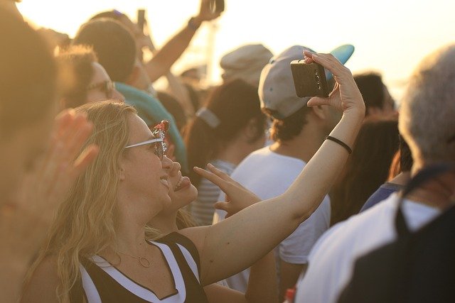Ultra Europe 2023 selfie
