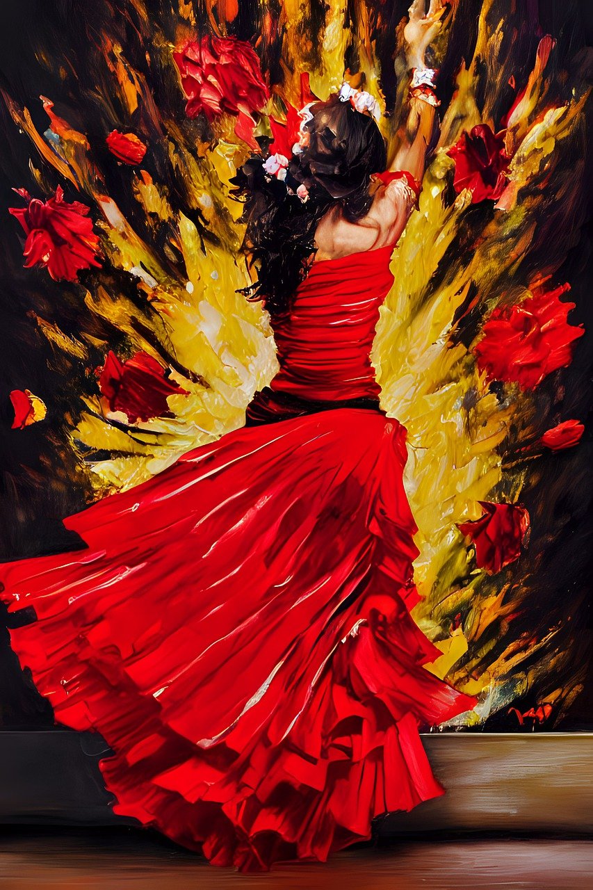 feria de sevilla 2023 bailarina